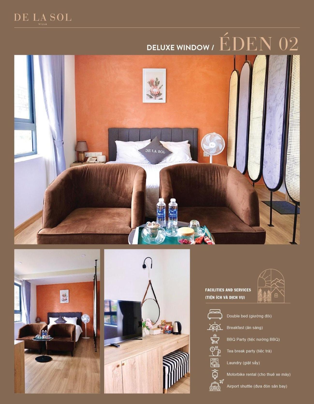 De La Sol Villa Dalat Экстерьер фото