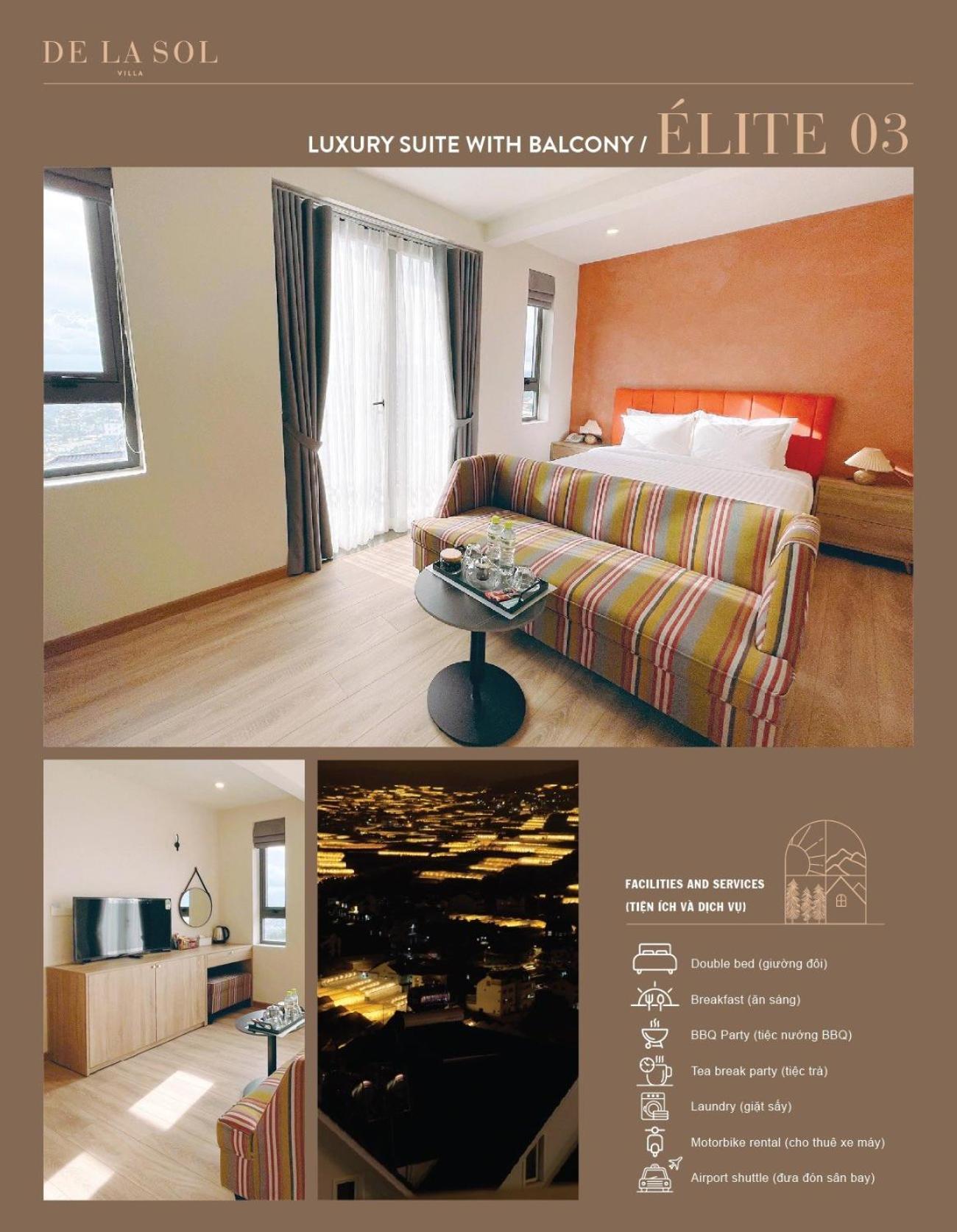De La Sol Villa Dalat Экстерьер фото